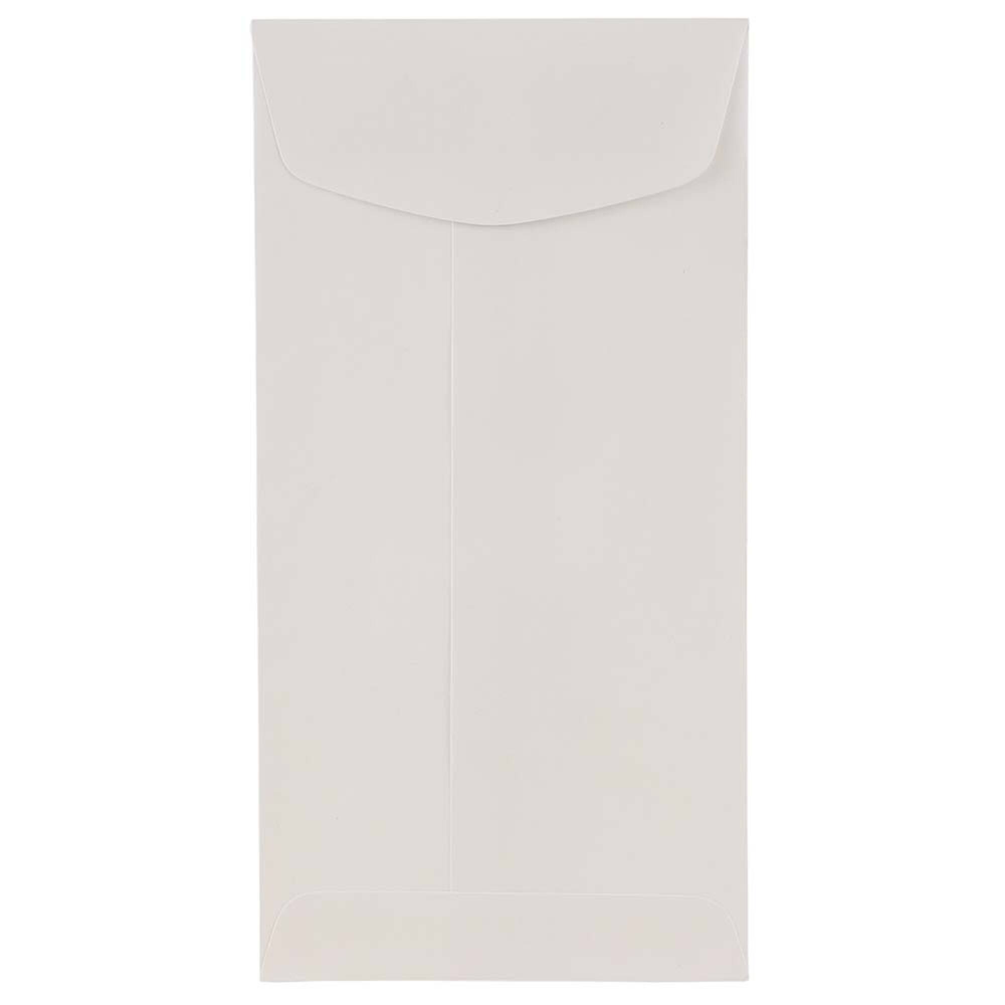 JAM Paper White Monarch Policy 8 Glove Envelopes, 100ct.